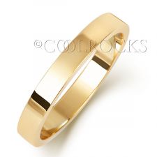 18ct Yellow Gold 3mm Flat Wedding Ring WQ173L