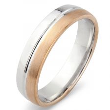 2 Colour Court Wedding Rings