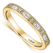 18ct Yellow Gold Vintage Ring 0.19ct