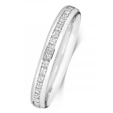 Princees Cut 2.7mm Diamond Wedding Ring